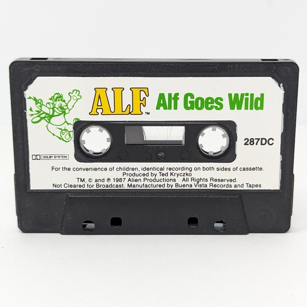 Alf Goes Wild Cassette Tape